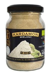 34816KARDAMON MIELONY BEZGLUTENOWY BIO 60 g - PIĘĆ PRZEMIAN-1