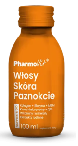 34821SHOT WŁOSY SKÓRA PAZNOKCIE BEZGLUTENOWY 100 ml - PHARMOVIT-1