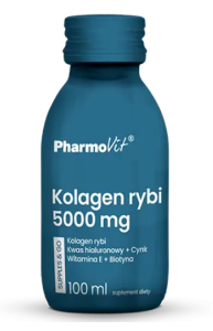 34823SHOT KOLAGEN RYBI 5000 mg BEZGLUTENOWY 100 ml - PHARMOVIT-1