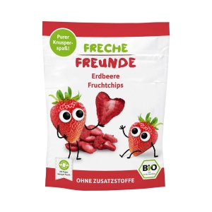 35102CHIPSY TRUSKAWKOWE DLA DZIECI BEZGLUTENOWE BIO 12 g - FRECHE FREUNDE-1
