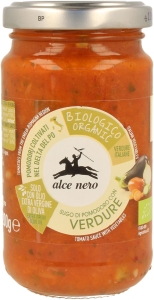 35466SOS POMIDOROWY Z WARZYWAMI (VERDURE) BIO 350 g - ALCE NERO-1
