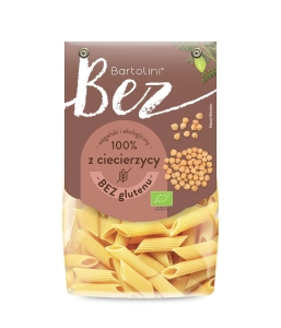 35477MAKARON PROTEINOWY (Z CIECIERZYCY) PENNE BEZGLUTENOWY BIO 250 g - BARTOLINI-1