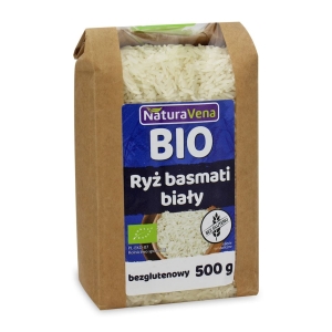 36015RYŻ BASMATI BIAŁY BEZGLUTENOWY BIO 500 g - NATURAVENA-1