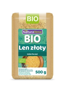 36016LEN ZŁOTY BIO 500 g - NATURAVENA-1