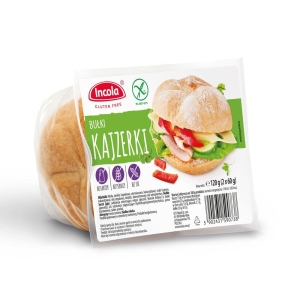 36620BUŁKI KAJZERKI BEZGLUTENOWE (2 x 60 g) 120 g - INCOLA-1