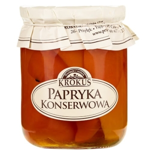 36632PAPRYKA KONSERWOWA BEZGLUTENOWA 480 g (230 g) - KROKUS-1
