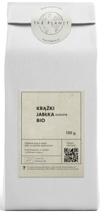 36743KRĄŻKI JABŁKA SUSZONE BEZGLUTENOWE BIO 100 g - THE PLANET-1