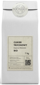 36752CUKIER TRZCINOWY BRĄZOWY DEMERARA BIO 1 kg - THE PLANET-1