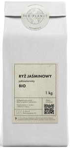 36867RYŻ JAŚMINOWY PEŁNOZIARNISTY BIO 1 kg - THE PLANET-1