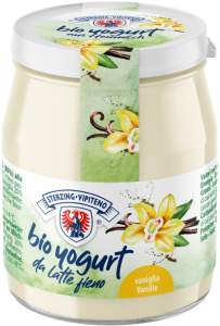 37012JOGURT WANILIOWY Z MLEKA SIENNEGO BIO 150 g (SŁOIK) - STERZING-VIPITENO-1