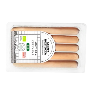 37301PARÓWKI FARMERKI Z KURCZAKA BIO 250 g - FARMY ROZTOCZA (NA ZAMÓWIENIE)-1