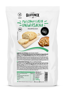 37315MIESZANKA CIASTA UNIWERSALNA NISKOBIAŁKOWA BEZGLUTENOWA 500 g - GLUTENEX-1