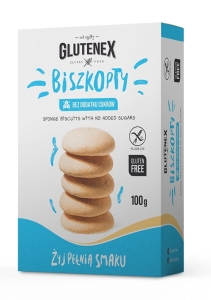 37327BISZKOPTY BEZ DODATKU CUKRÓW BEZGLUTENOWE 100 g - GLUTENEX-1