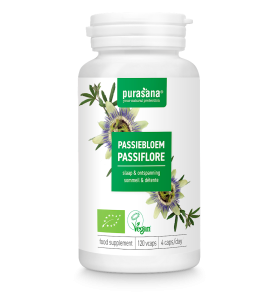 37568MĘCZENNICA CIELISTA (PASSIFLORA) BIO (125 mg) 120 KAPSUŁEK - PURASANA-1