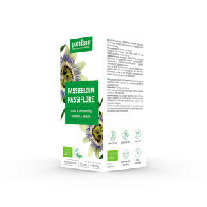 37568MĘCZENNICA CIELISTA (PASSIFLORA) BIO (125 mg) 120 KAPSUŁEK - PURASANA-2