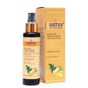 37587WCIERKA DO SKÓRY GŁOWY ODBUDOWUJĄCA NEEM & IMBIR 100 ml - SATTVA (AYURVEDA)-1