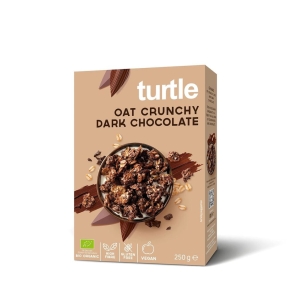 37610MUSLI OWSIANE Z GORZKĄ CZEKOLADĄ BEZGLUTENOWE BIO 250 g - TURTLE-1