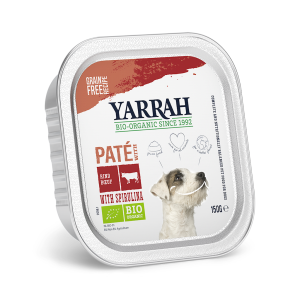 37752(DLA PSA) PASZTET Z WOŁOWINĄ I SPIRULINĄ BEZ ZBÓŻ BIO 150 g - YARRAH-2