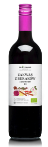 38110ZAKWAS Z BURAKÓW TRADYCYJNY Z OXYMELEM BIO 700 ml - DELIKATNA (ZAKWASOWNIA)-1