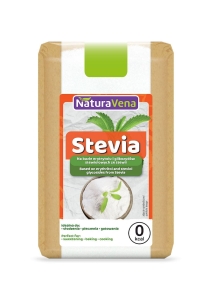 38288STEVIA (NA BAZIE ERYTRYTOLU I GLIKOZYDÓW STEWIOLOWYCH ZE STEWII) 500 g - NATURAVENA-1