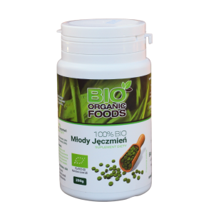 38697SOK Z MŁODEGO JĘCZMIENIA BIO (500 mg) 560 TABLETEK - BIO ORGANIC FOODS-1