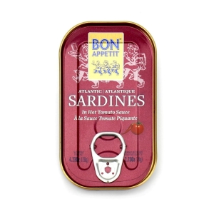 38736SARDYNKI PORTUGALSKIE W PIKANTNYM SOSIE POMIDOROWYM 120 g (78 g) - BON APPETIT-1