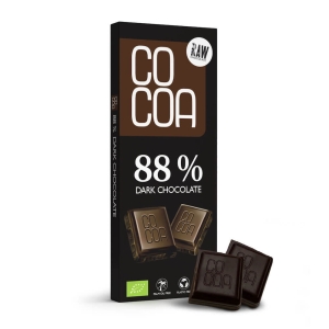 38781CZEKOLADA CIEMNA 88 % BIO 40 g - COCOA-1
