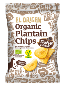 38873CHIPSY Z PLANTANA O SMAKU TRUFLI BEZGLUTENOWE BIO 80 g - EL ORIGEN-1