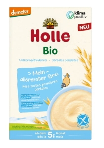 38955KASZKA OWSIANA PEŁNOZIARNISTA BEZ DODATKU CUKRÓW OD 5 MIESIĄCA DEMETER BIO 250 g - HOLLE-1