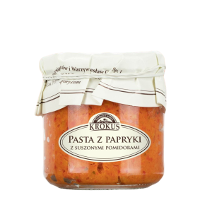 38997PASTA Z PAPRYKI Z SUSZONYMI POMIDORAMI BEZGLUTENOWA 180 g - KROKUS-1