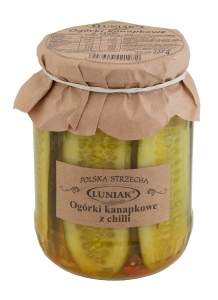 39020OGÓRKI KANAPKOWE Z CHILI 710 g (380 g) - LUNIAK-1