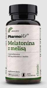 39064MELATONINA Z MELISĄ 60 KAPSUŁEK - PHARMOVIT (CLASSIC)-1