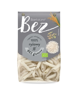 39465MAKARON (RYŻOWY) PENNE BEZGLUTENOWY BIO 250 g - BARTOLINI-1