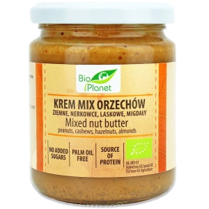 39489KREM ORZECHOWY MIX (4 ORZECHY) BIO 250 g - BIO PLANET-1