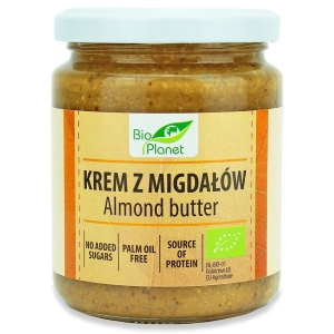 39490KREM Z MIGDAŁÓW PRAŻONYCH BIO 250 g - BIO PLANET-1