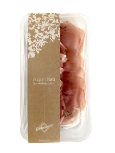 39880SZYNKA DOJRZEWAJĄCA Z TRUFLĄ (PROSCIUTTO CRUDO AFFINATO AL TARTUFO) PLASTRY BEZGLUTENOWE BIO 50 g - PRIMAVERA-1