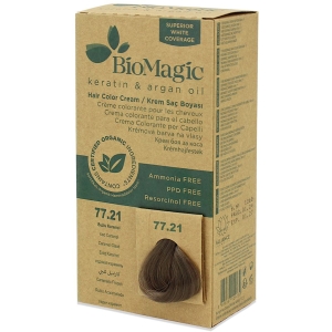 40493FARBA DO WŁOSÓW MROŻONY KARMEL (77.21) 250 g - BIOMAGIC-1