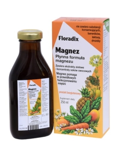 40737SUPLEMENT DIETY MAGNEZ W PŁYNIE BEZGLUTENOWY 250 ml - SALUS (FLORADIX)-1