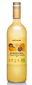 40929KOMBUCHA TROPIKALNE MANGO Z MARAKUJĄ BIO 750 ml - DELIKATNA (ZAKWASOWNIA)-1