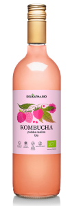 40936KOMBUCHA MALINOWA BIO 750 ml - DELIKATNA (ZAKWASOWNIA)-1