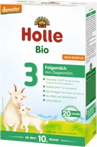 41006MLEKO KOZIE 3 NASTĘPNE DLA NIEMOWLĄT PO 6 MIESIĄCU DEMETER BIO 400 g - HOLLE-1