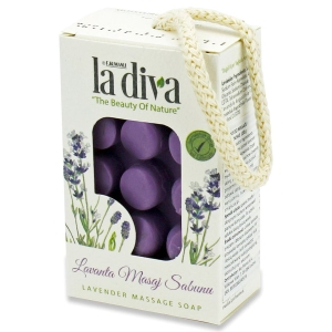 41049MYDŁO DO MASAŻU LAWENDOWE 120 g - LA DIVA-1