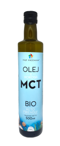 41110OLEJ KOKOSOWY MCT KETO BEZGLUTENOWY BIO 500 ml - PIĘĆ PRZEMIAN-1