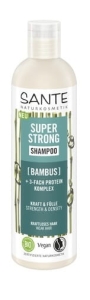 41146SZAMPON WZMACNIAJĄCY DO WŁOSÓW SŁABYCH I ŁAMLIWYCH BAMBUS I KOMPLEKS PROTEINOWY ECO 250 ml - SANTE-1