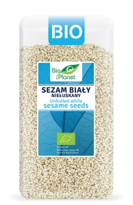 42258SEZAM BIAŁY NIEŁUSKANY BIO 400 g - BIO PLANET-1