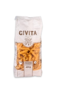 42337MAKARON (KUKURYDZIANY) PENNE BEZGLUTENOWY 450 g - CIVITA-1