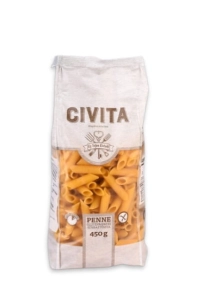 42337MAKARON (KUKURYDZIANY) PENNE BEZGLUTENOWY 450 g - CIVITA-1