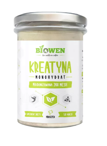 42520KREATYNA MONOHYDRAT PROSZEK BEZGLUTENOWA 250 g - HEMPKING (BIOWEN)-1