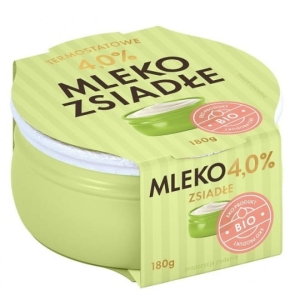 43007ZSIADŁE MLEKO TERMOSTATOWE 4 % BIO 180 g - YÖMLEKO-1