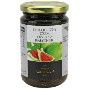 43306DŻEM EKSTRA Z BIAŁYCH FIG BIO 360 g - AGRISICILIA-1
